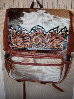 Brand new Custom Cowhide Backpack